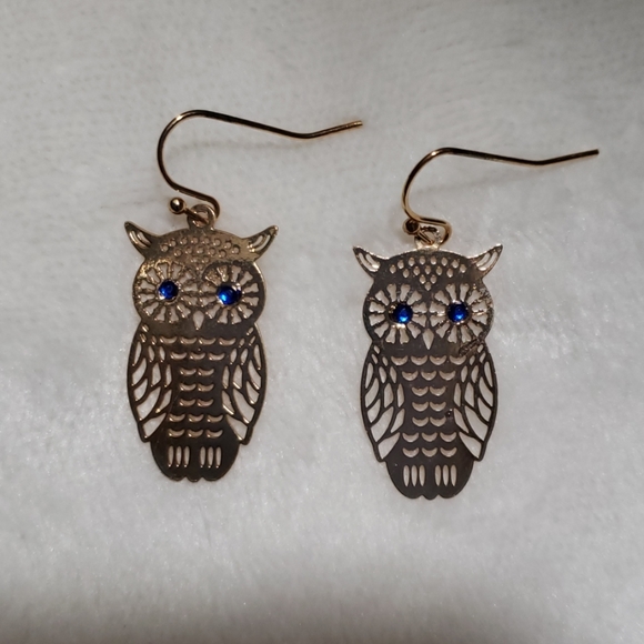 Owl Earrings - Picture 2 of 6
